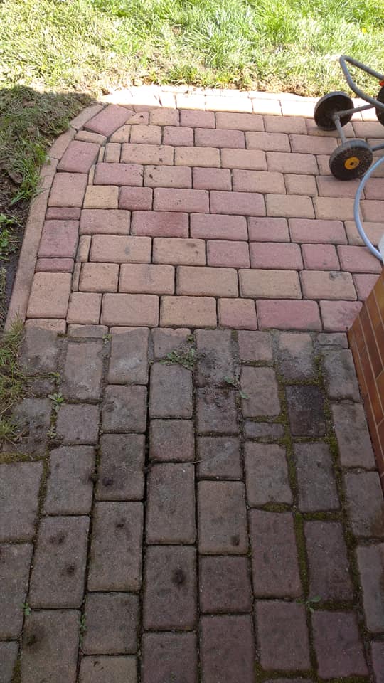kostka brukowa czyszczenie