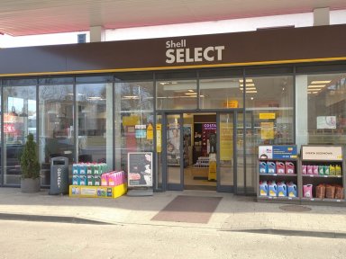 Stacja paliw - mycie witryn